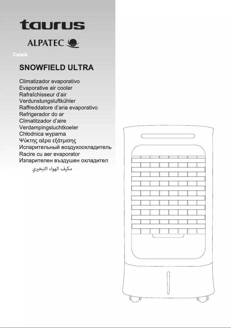 Page n°1 - Manuel utilisateur Taurus Alpatec Snowfield Ultra