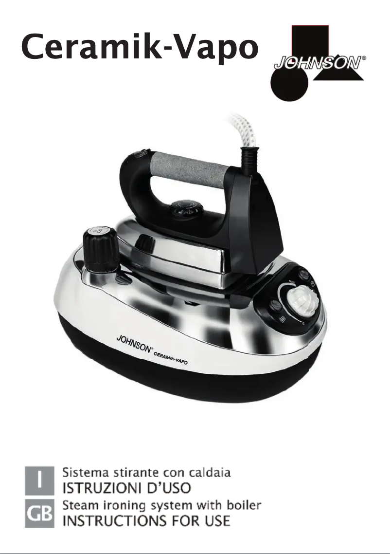 Page 1 de la notice Manuel utilisateur Johnson Ceramik-Vapo