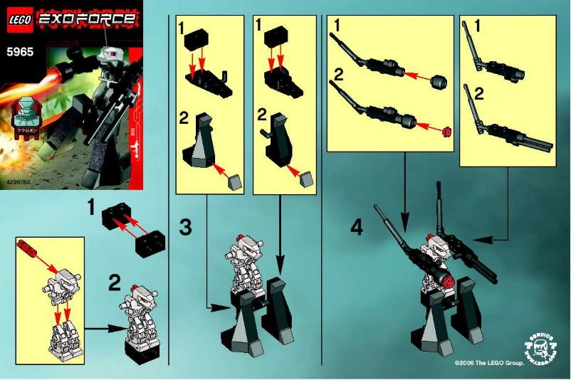 Image de la première page du manuel de l'appareil SIlver Bad Guy