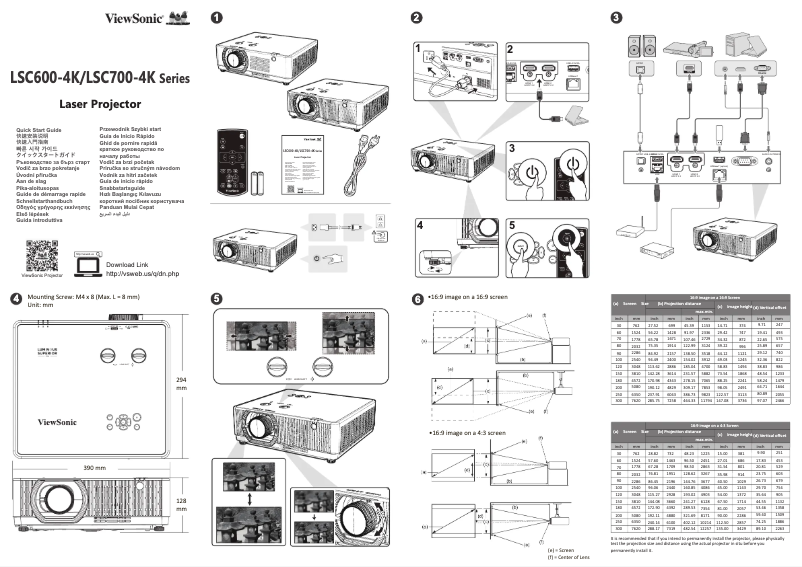 Image de la première page du manuel de l'appareil LSC700-4K