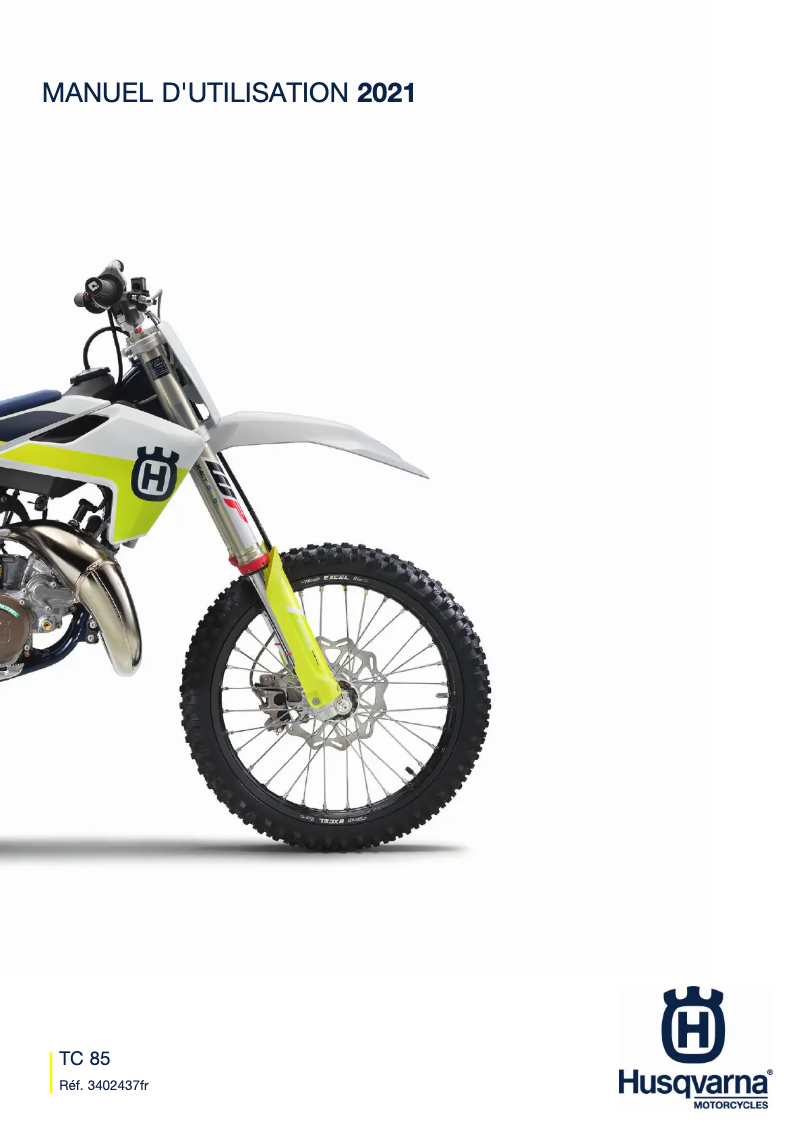 Página 1 del manual Manual de usuario Husqvarna TC 85 17/14 (2021)