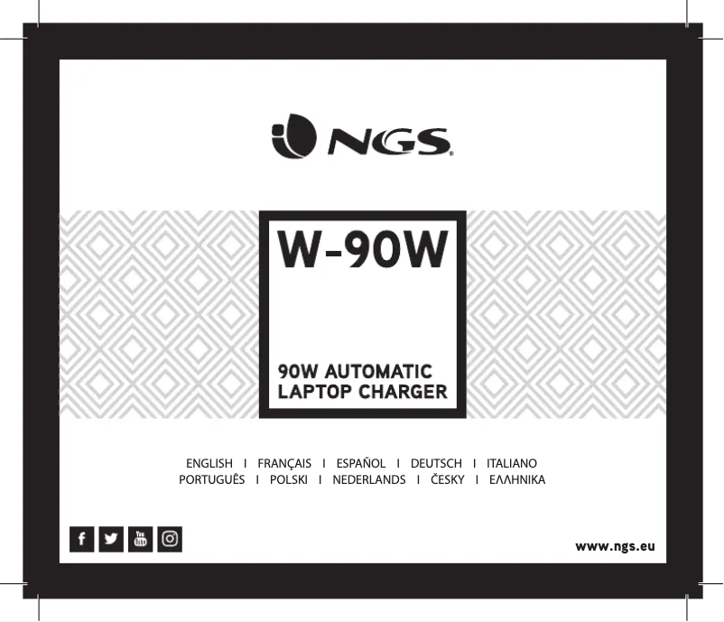 Image de la première page du manuel de l'appareil W-90