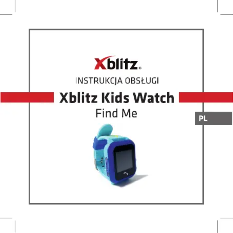 Image de la première page du manuel de l'appareil Find Me