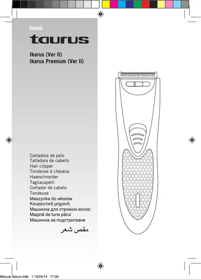 Page n°1 - Manuel utilisateur Taurus Ikarus (Ver II)
