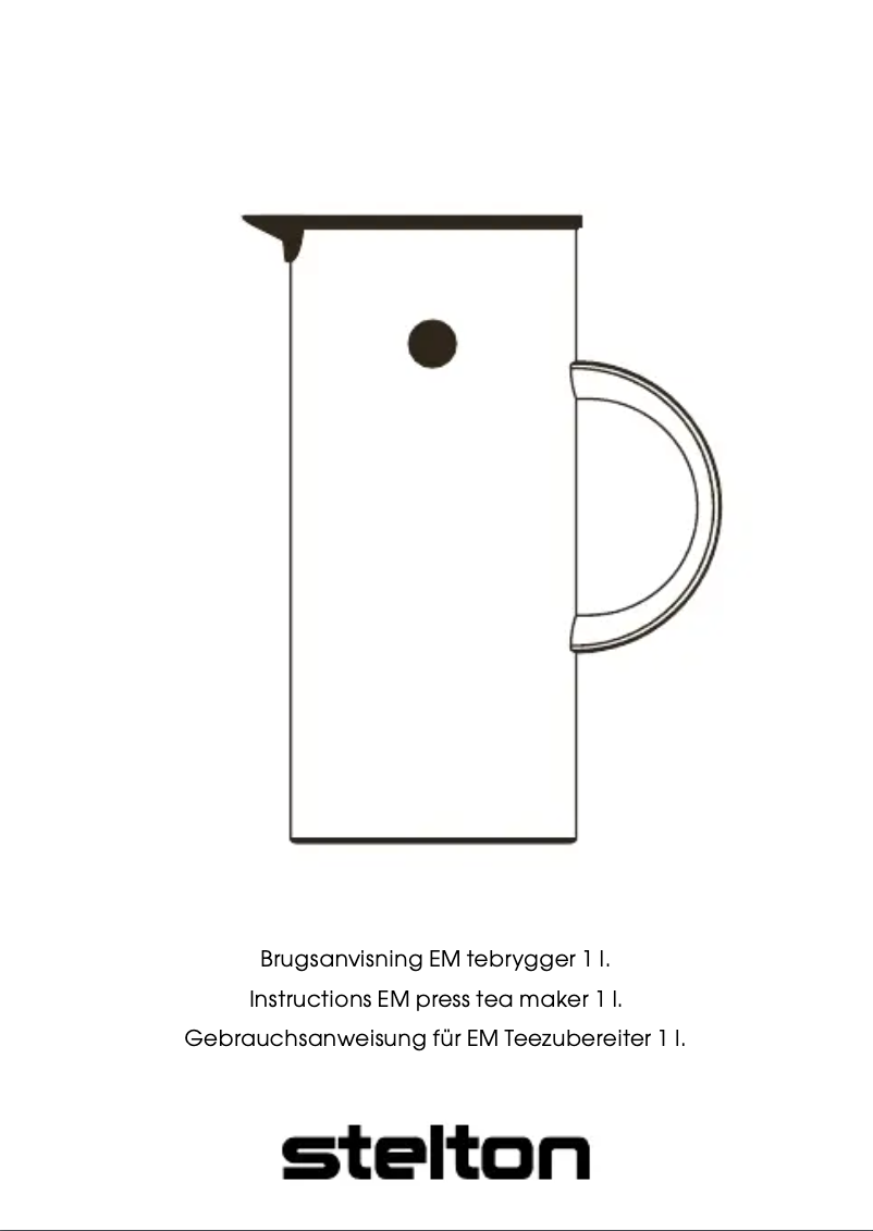 Page n°1 - Manuel utilisateur Stelton 828 EM