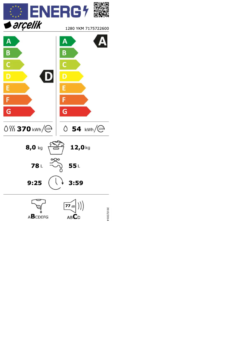Image de la première page du manuel de l'appareil 1280 YKM