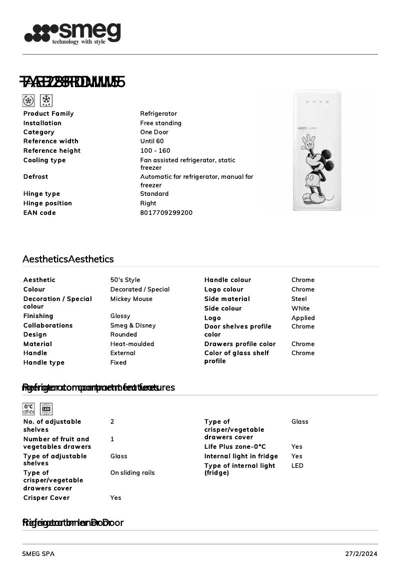 Image de la première page du manuel de l'appareil FAB28RDMM5