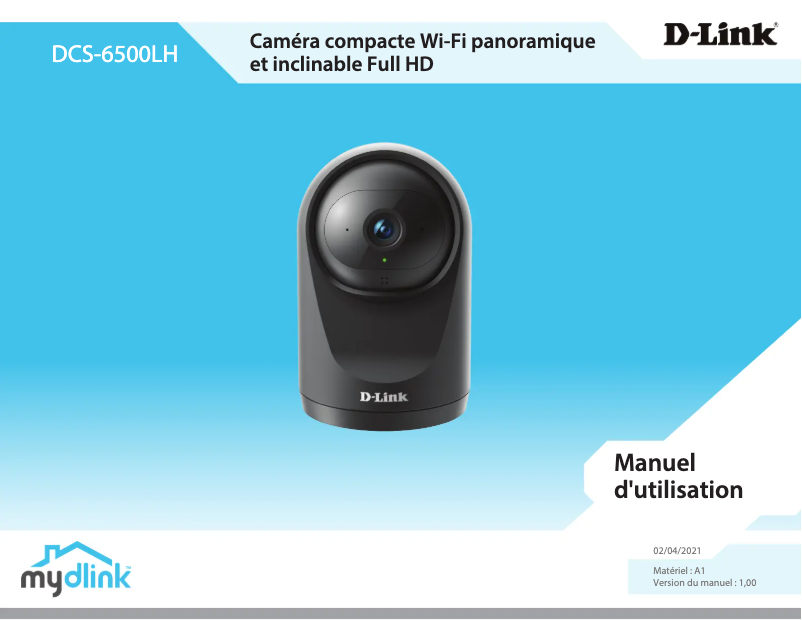Page n°1 - Manuel utilisateur D-Link DCS-6500LH
