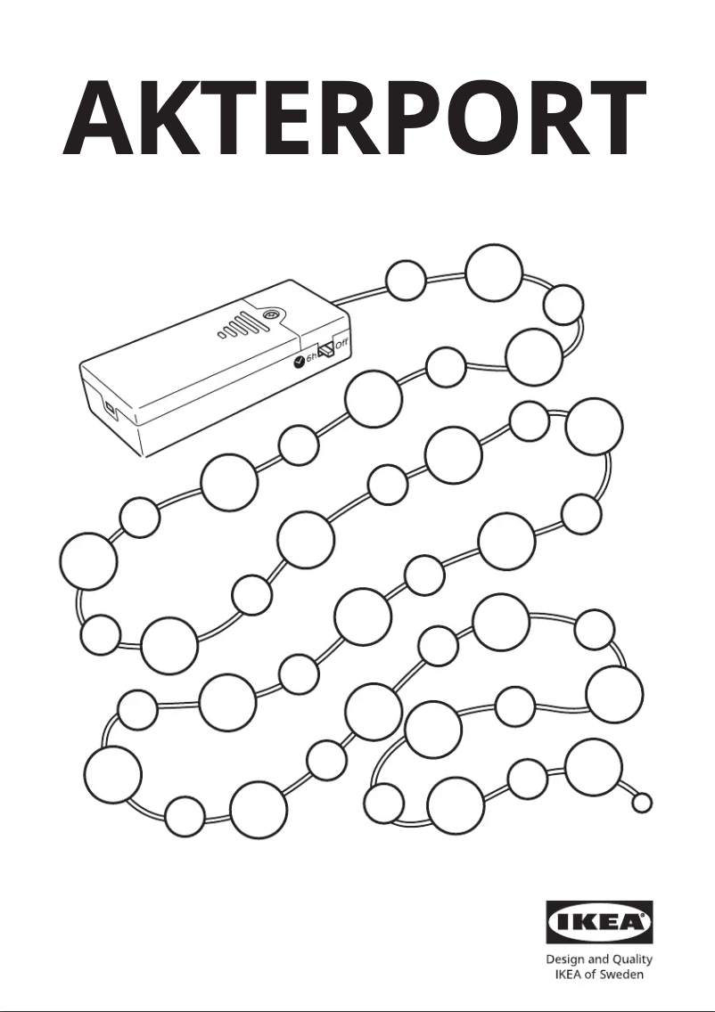 Image de la première page du manuel de l'appareil AKTERPORT 305.048.48