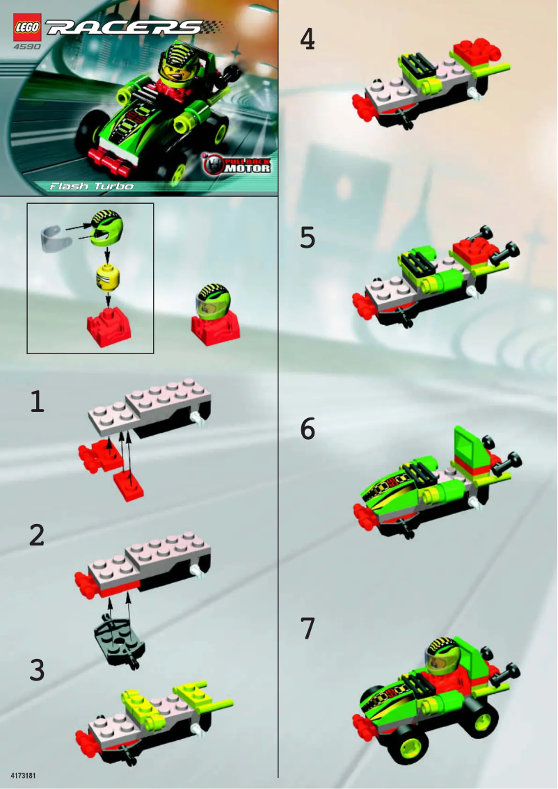 Page n°1 - Manuel utilisateur Lego Flash Turbo