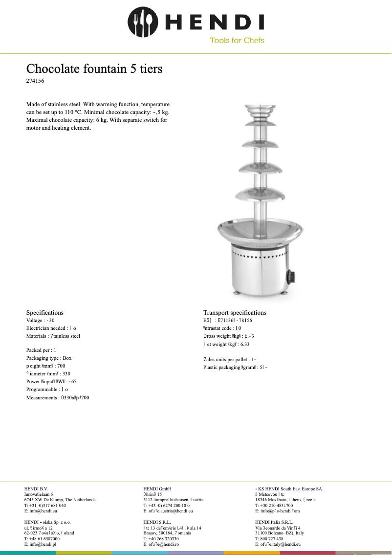 Image de la première page du manuel de l'appareil 274156