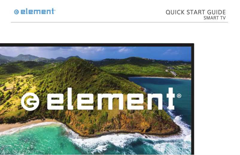 Page 1 de la notice Guide de démarrage rapide Element E4SFT5517