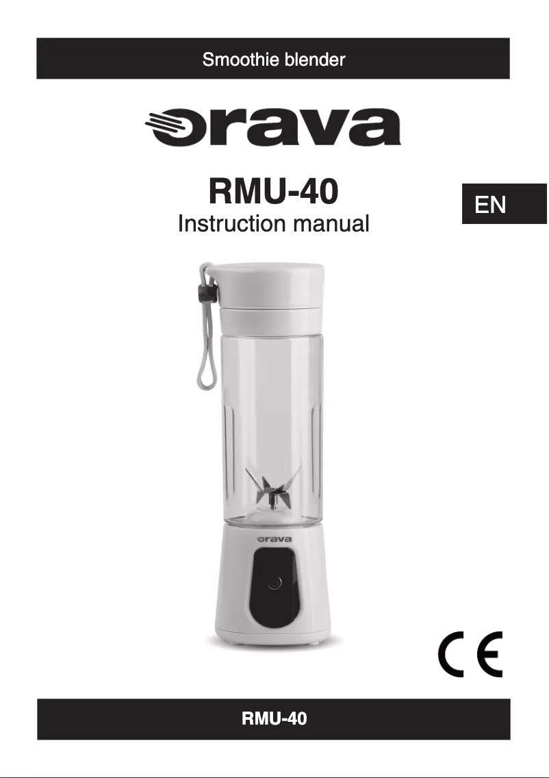 Page n°1 - Manuel utilisateur Orava RMU-40