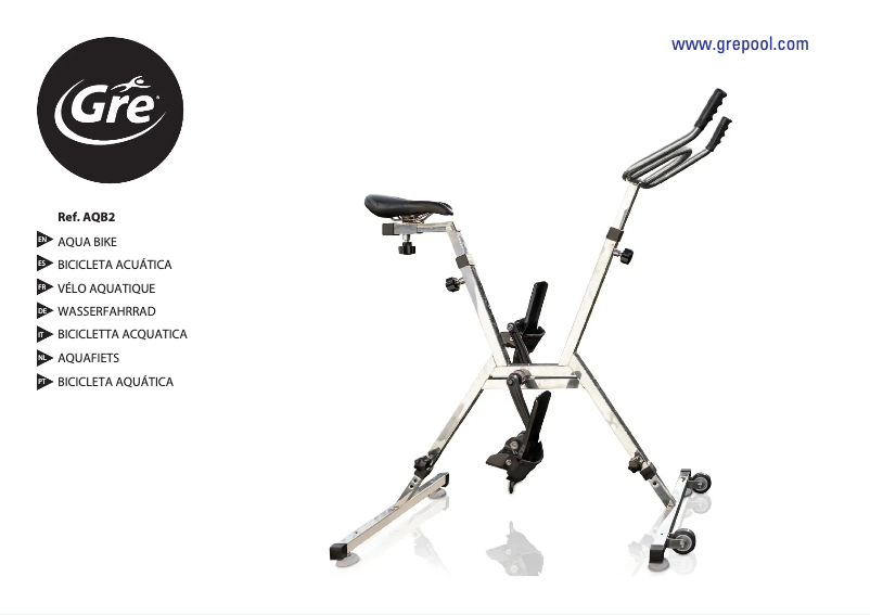 Page 1 de la notice Manuel utilisateur Gre AQB2