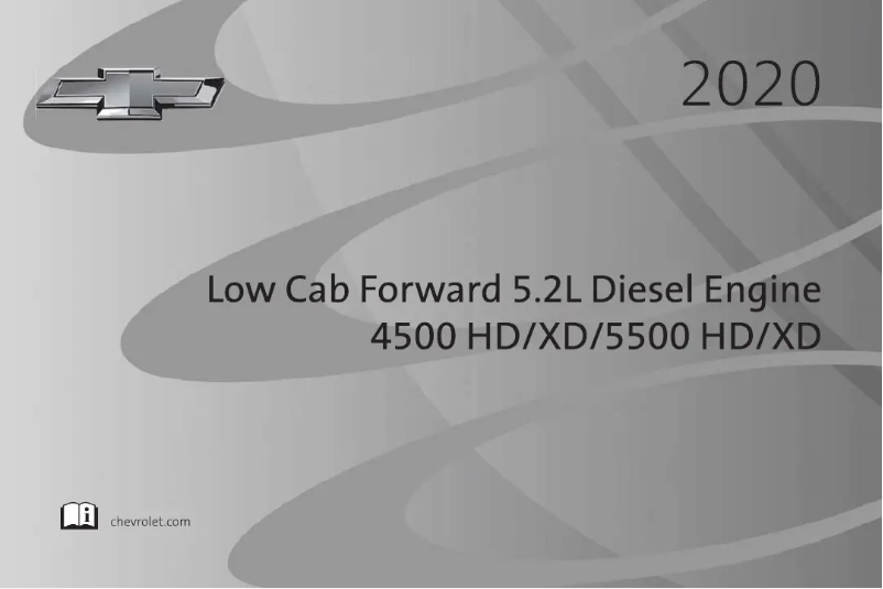 Page 1 de la notice Manuel utilisateur Chevrolet Low Cab Forward (2020)