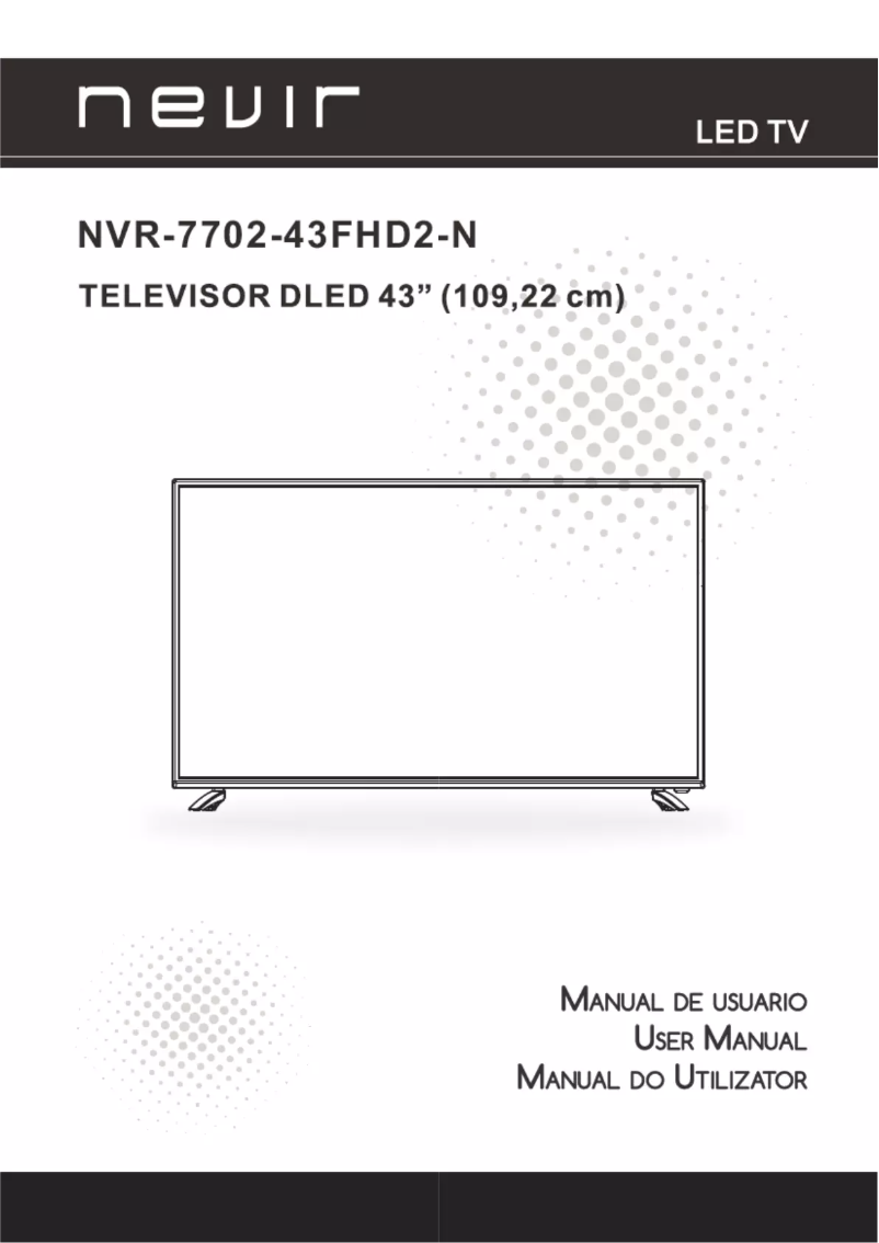 Page n°1 - Manuel utilisateur Nevir NVR-7702-43FHD2-N