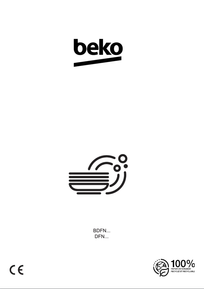 Page n°1 - Manuel utilisateur Beko BDFN38641XC