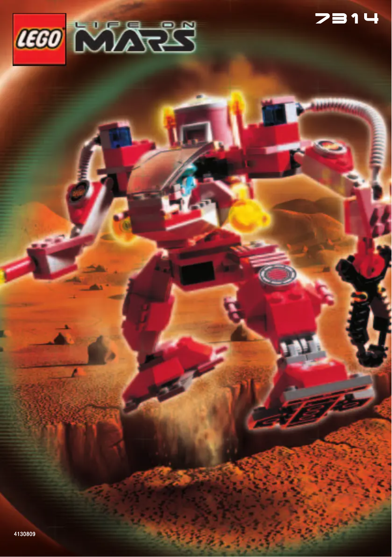 Page 1 de la notice Manuel utilisateur Lego Recon-Mech RP