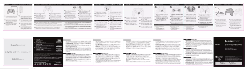 Image de la première page du manuel de l'appareil Faceoff Deluxe+