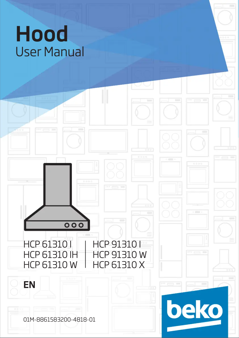 Image de la première page du manuel de l'appareil HCP61422XHX