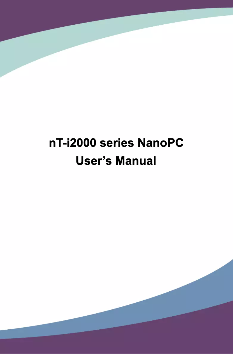 Page n°1 - Manuel utilisateur Foxconn nT-i2847