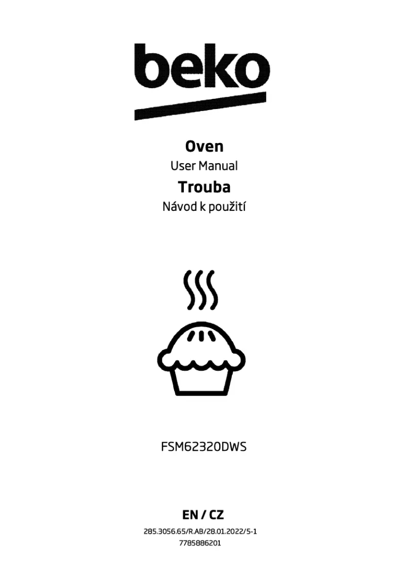 Page n°1 - Manuel utilisateur Beko FSM 62320 DWS