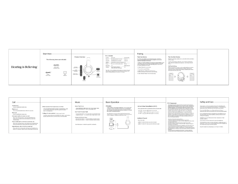 Image de la première page du manuel de l'appareil BT740i QZ