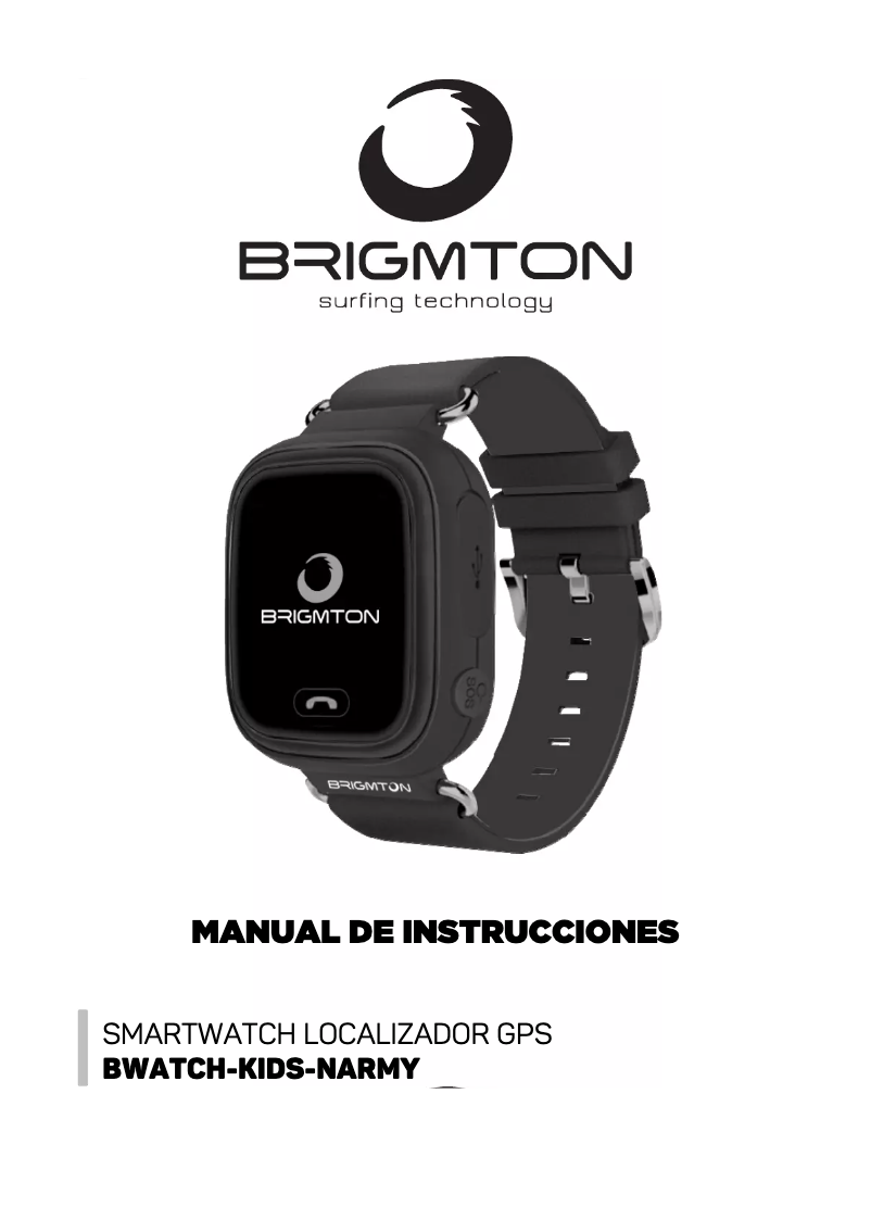 Página 1 del manual Manual de usuario Brigmton BWATCH-KIDS-R