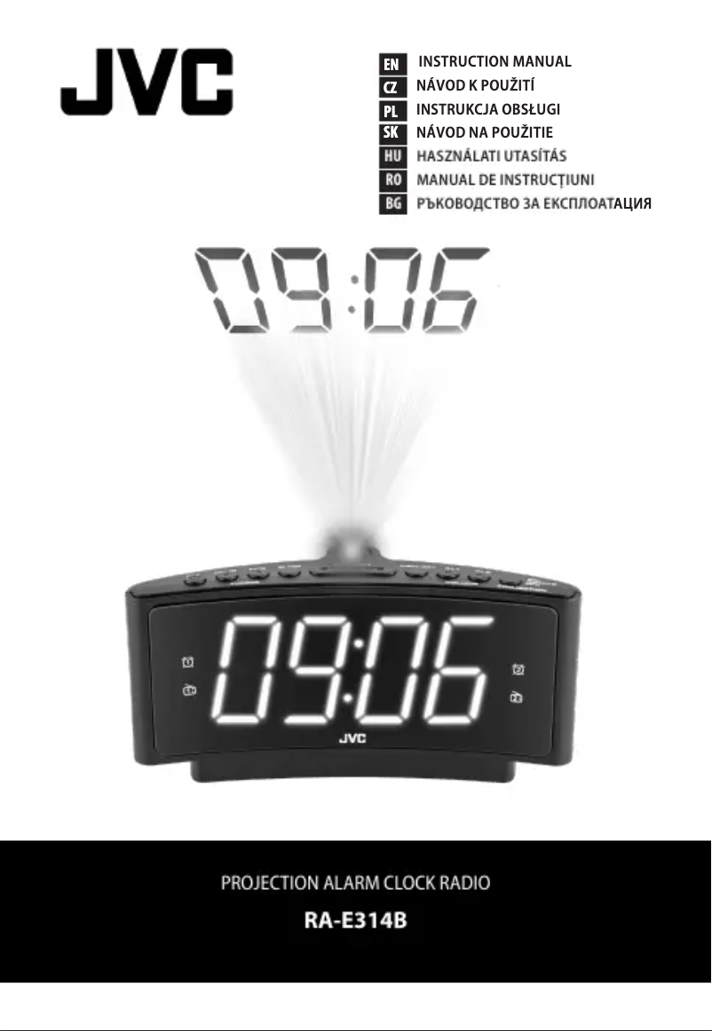 Image de la première page du manuel de l'appareil RA-E314B