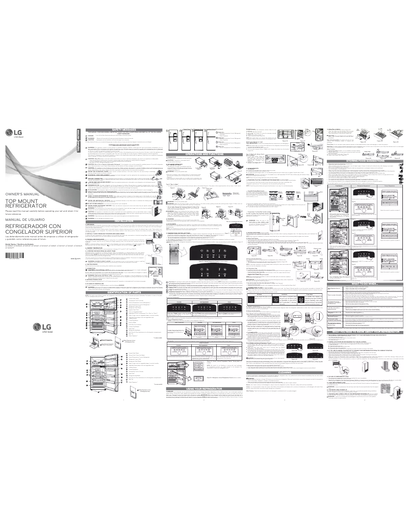 Page 1 de la notice Manuel utilisateur LG GT40BGW