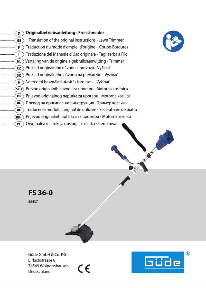 Image de la première page du manuel de l'appareil LB 36-0