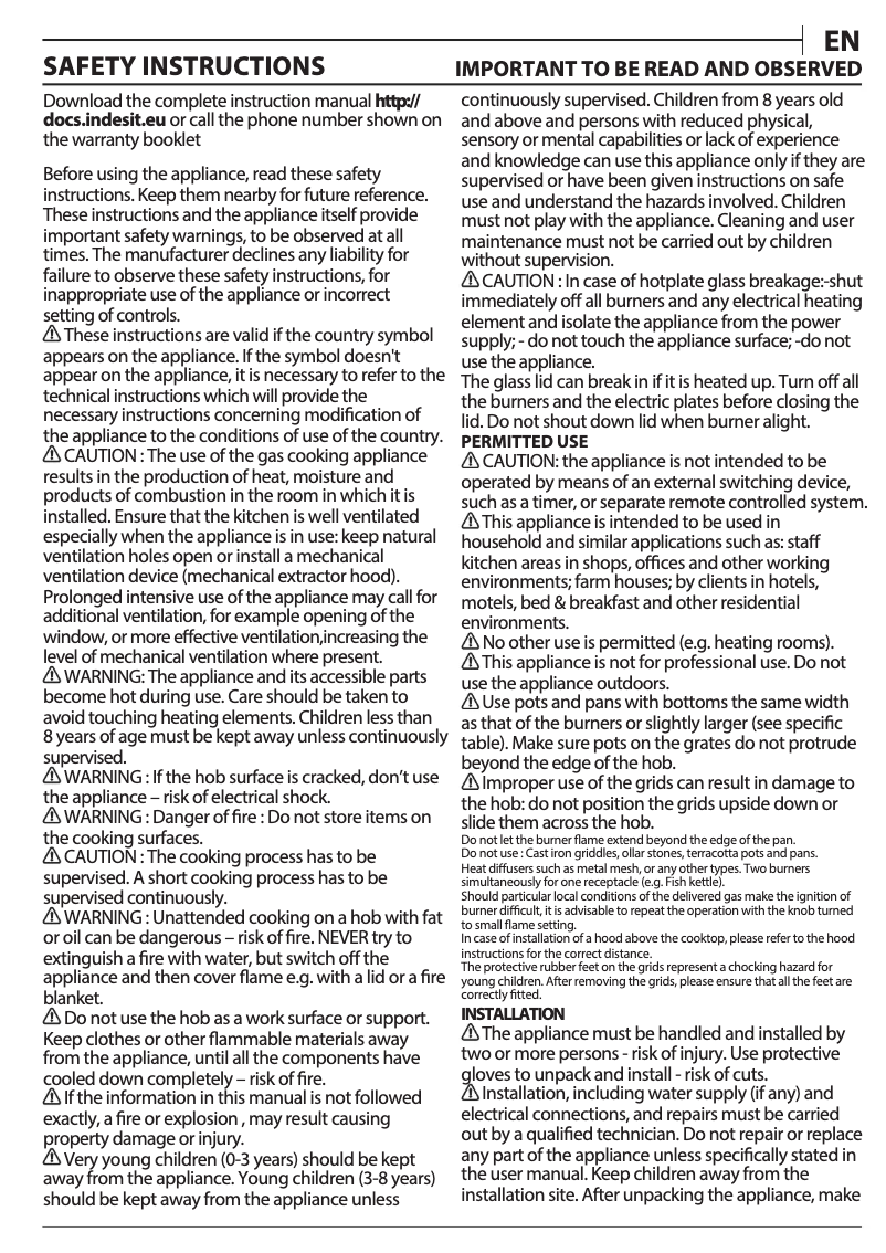 Image de la première page du manuel de l'appareil ING 61T/BK UK