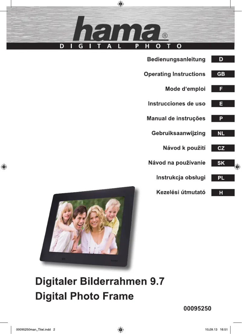 Page 1 de la notice Manuel utilisateur Hama Slimline