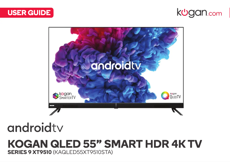 Page 1 de la notice Manuel utilisateur Kogan Series 9 XT9510