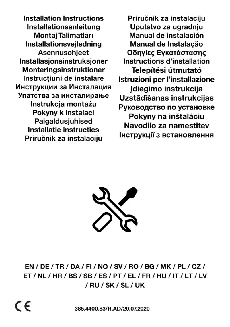 Image de la première page du manuel de l'appareil BBIM13300XPE