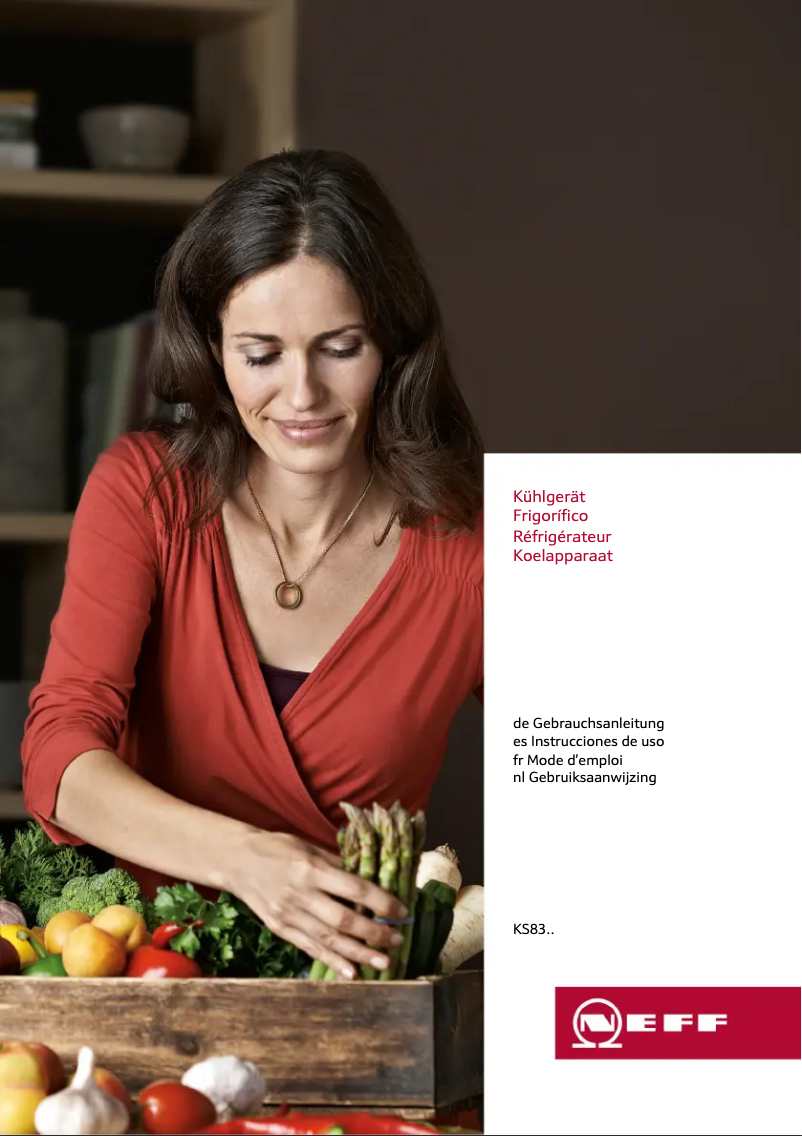 Page n°1 - Manuel utilisateur Neff KS8348I30