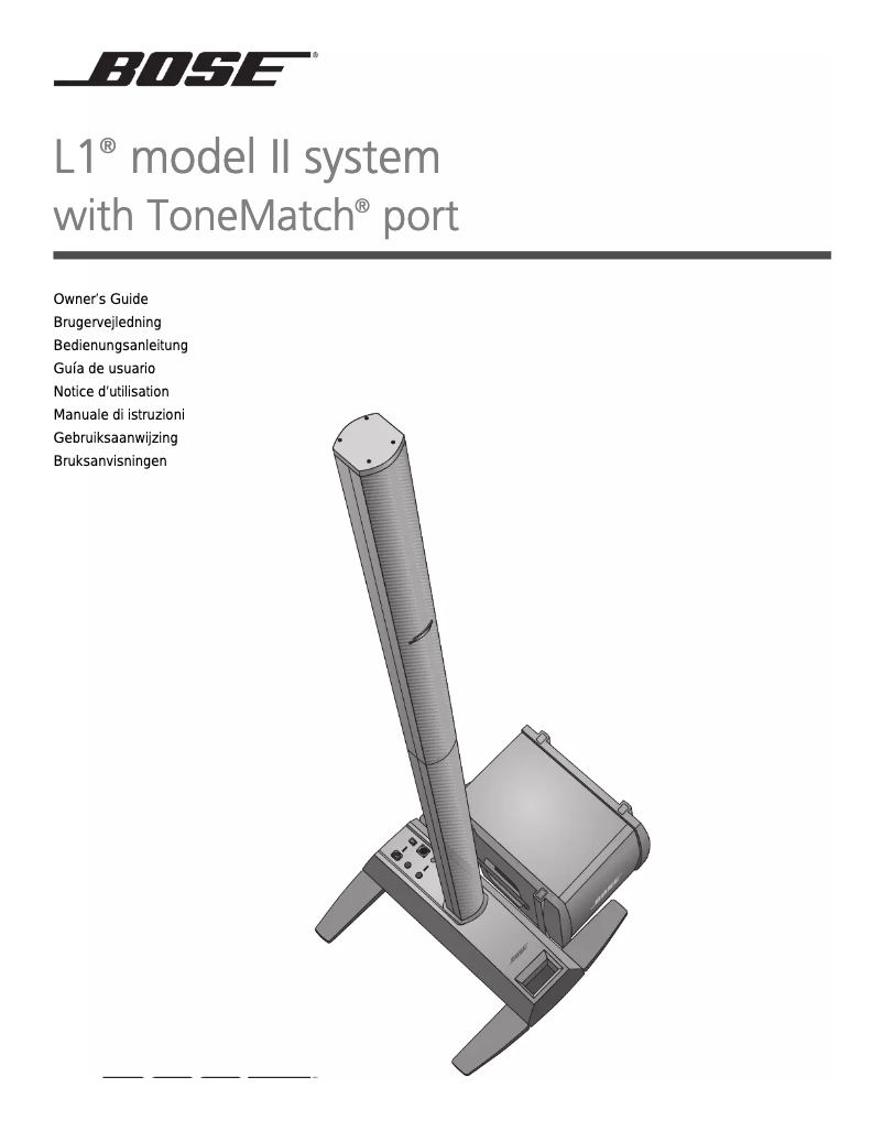 Image de la première page du manuel de l'appareil B1