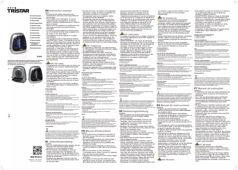 Image de la première page du manuel de l'appareil IV-2620