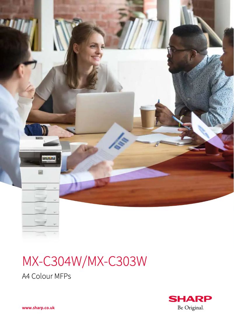 Page n°1 - Brochure Sharp MX-C304W