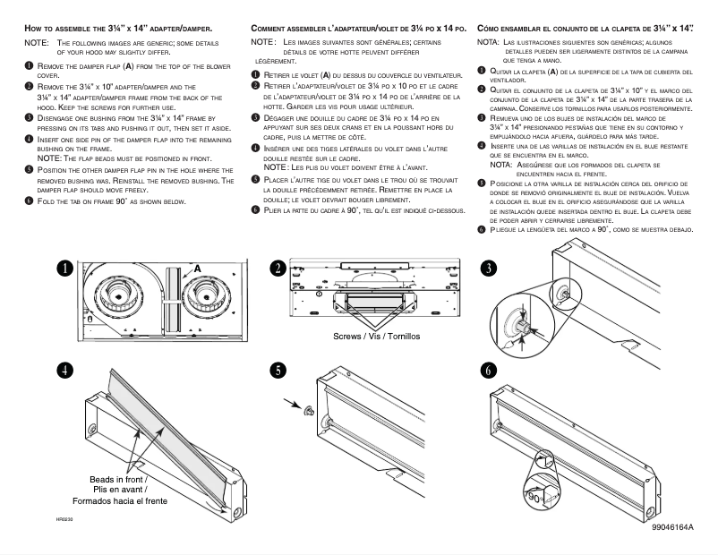 Page n°1 - Manuel utilisateur Broan ALT430SS