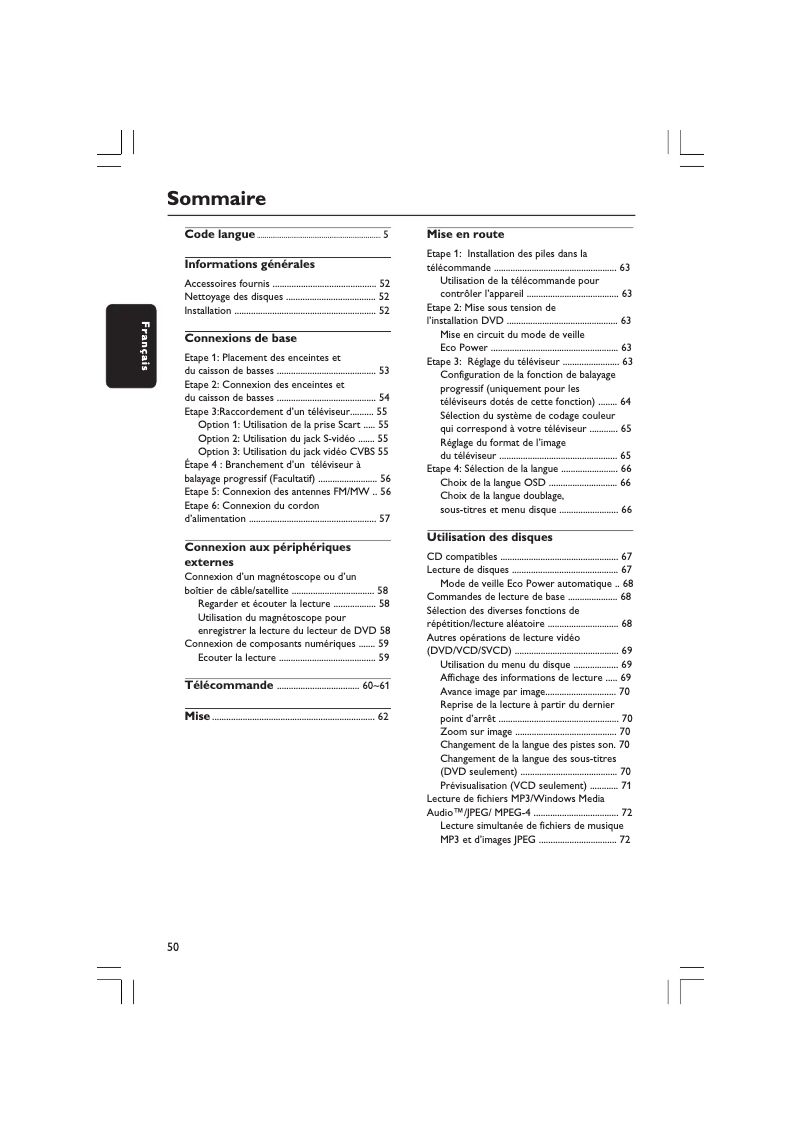 Imagen de la primera página del manual del dispositivo HTS5310S