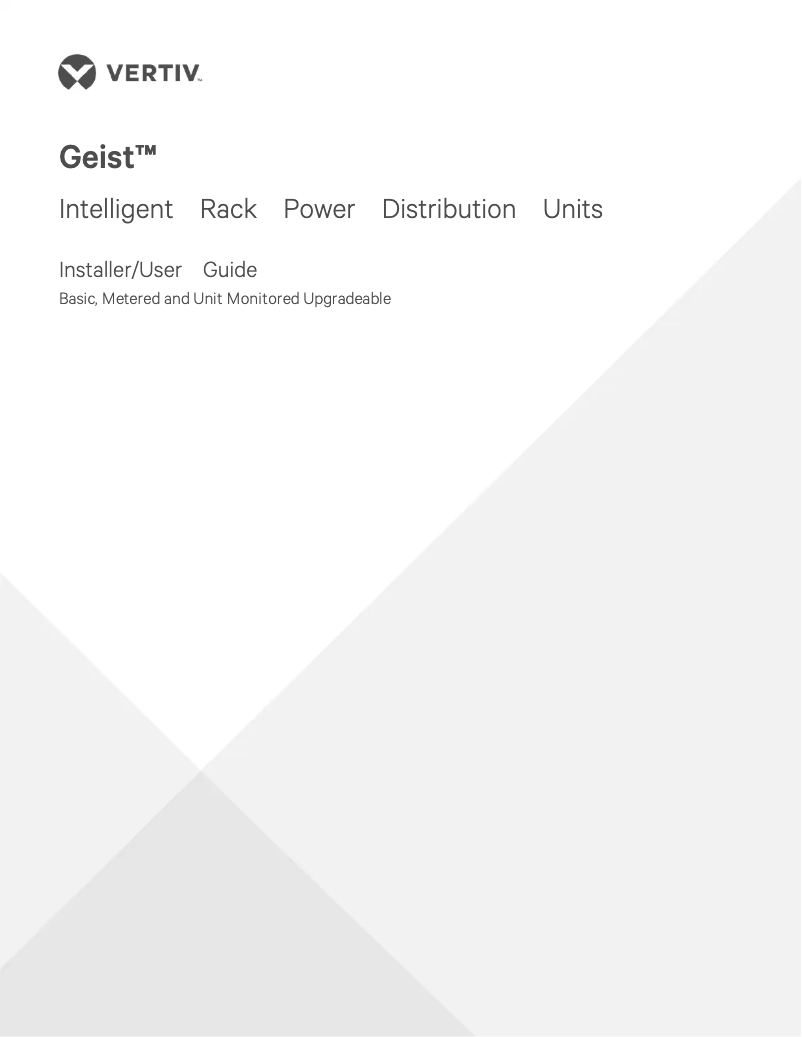 Página 1 del manual Manual de usuario Geist GI10060L