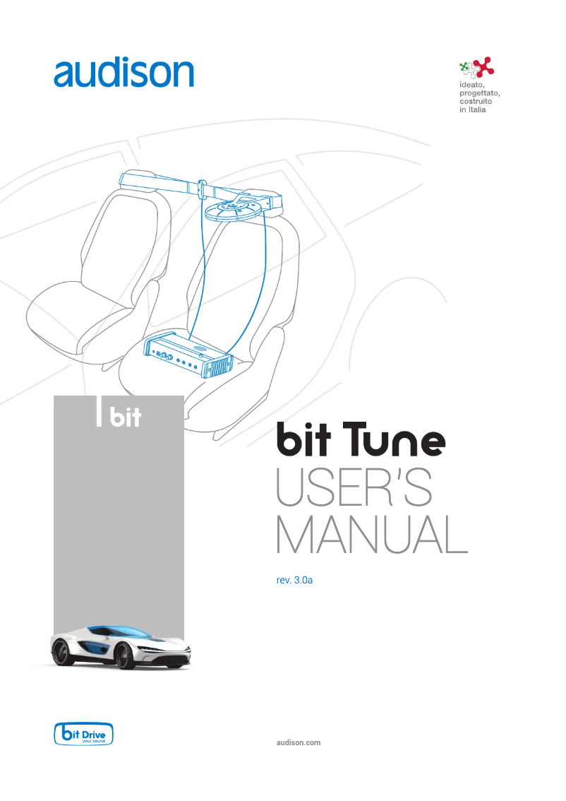 Page 1 de la notice Manuel utilisateur Audison Bit Tune