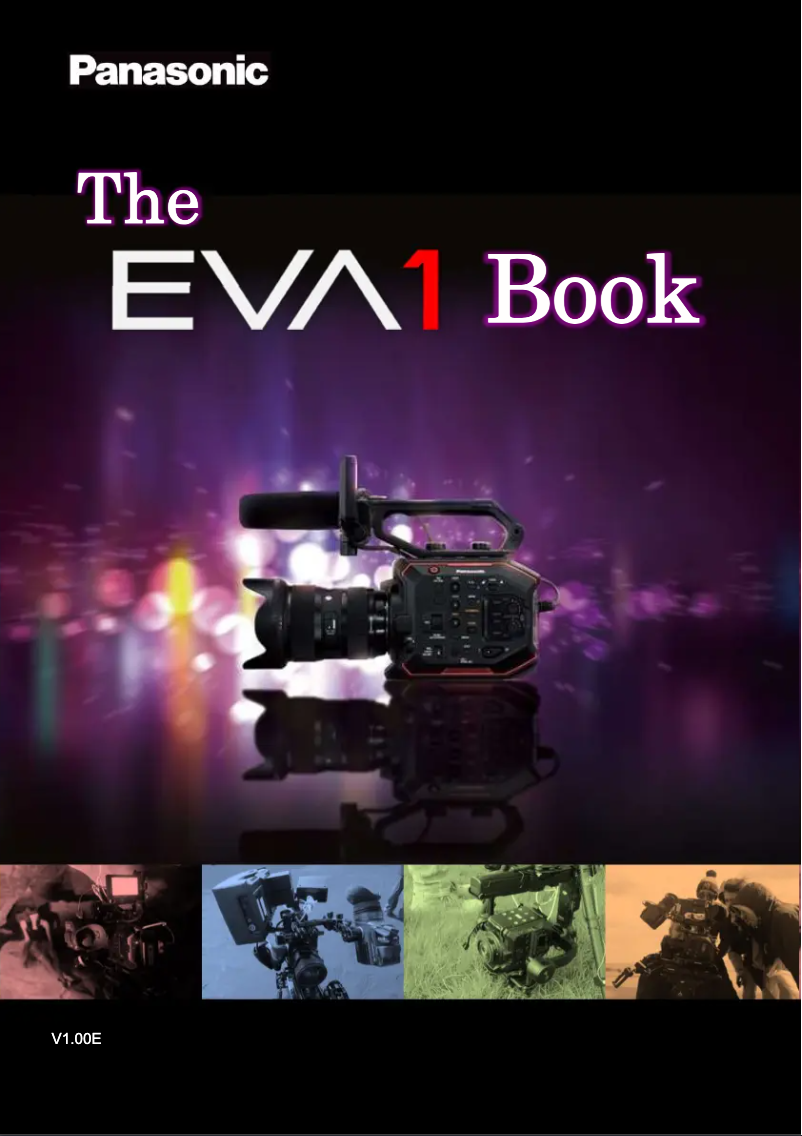 Image de la première page du manuel de l'appareil AU-EVA1