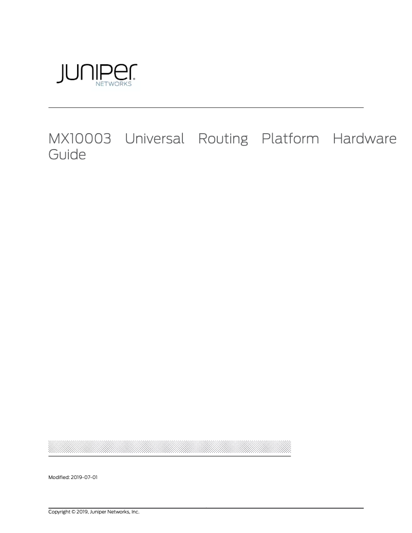 Image de la première page du manuel de l'appareil JNP10003