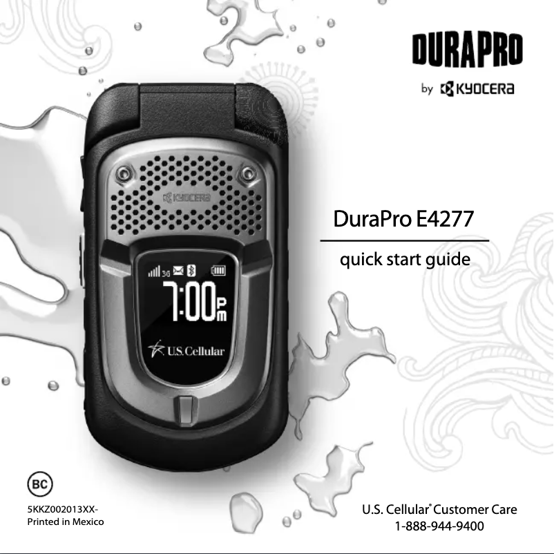 Image de la première page du manuel de l'appareil DuraPro