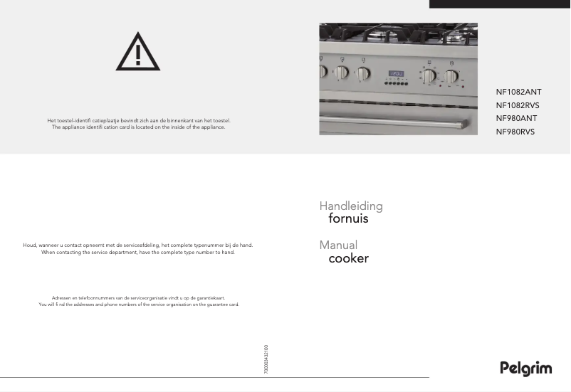 Página 1 del manual Manual de usuario Pelgrim NF1082