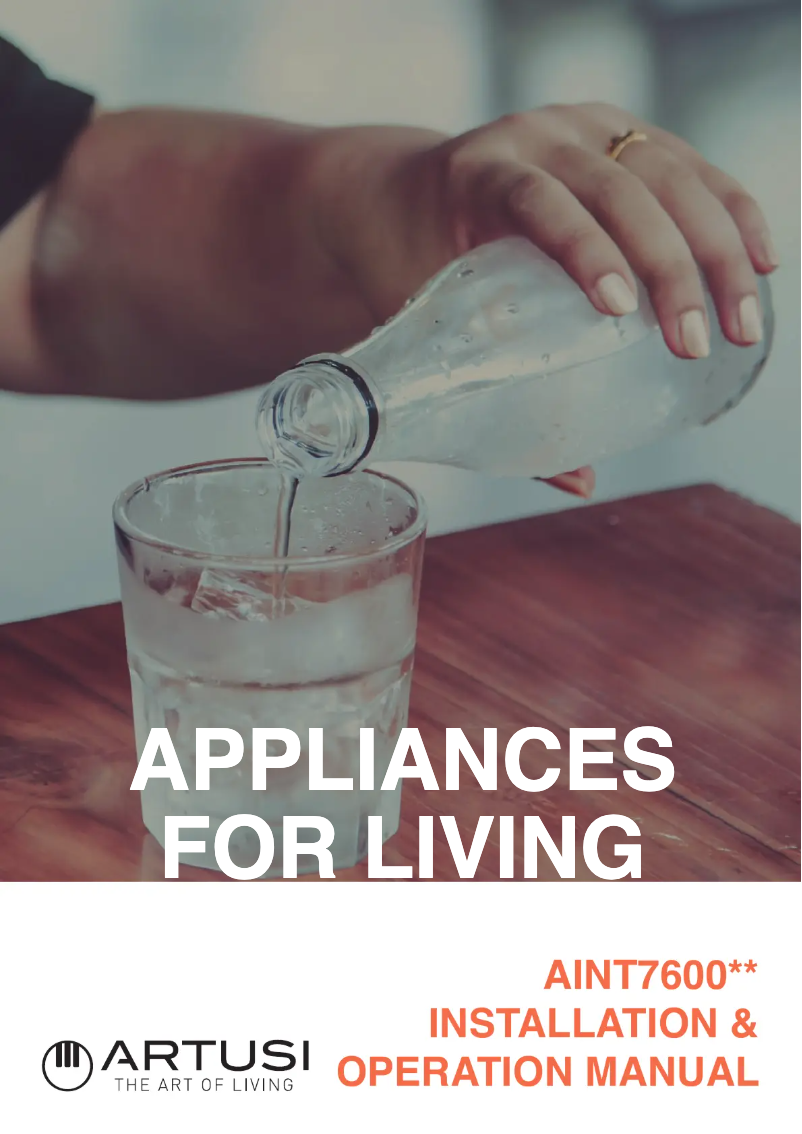 Página 1 del manual Manual de usuario Artusi AINT76