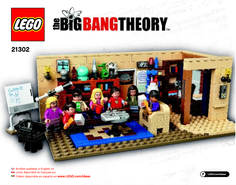 Page 1 de la notice Manuel utilisateur Lego 21302