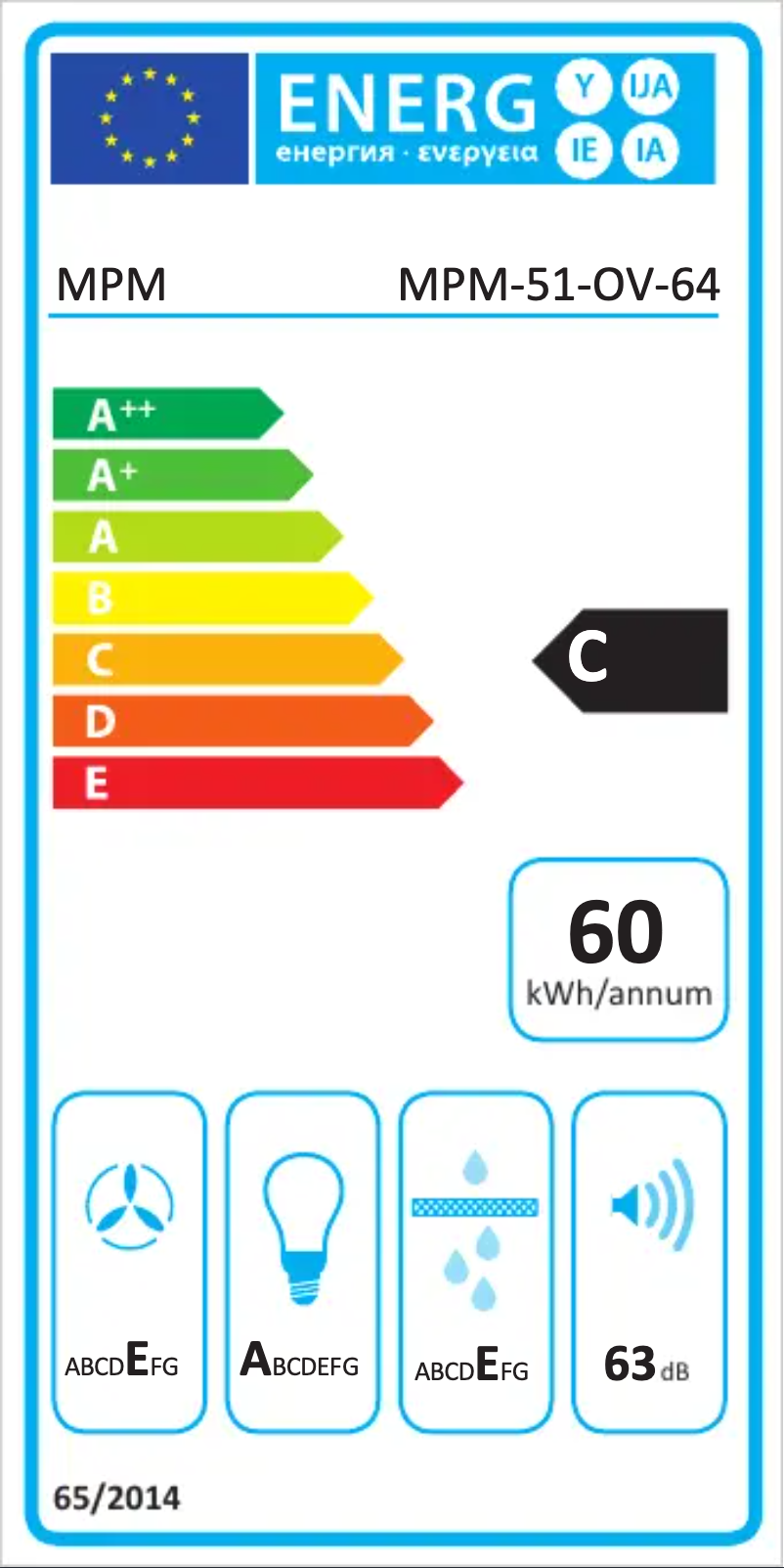 Page 1 de la notice Manuel utilisateur MPM MPM-51-OV-64